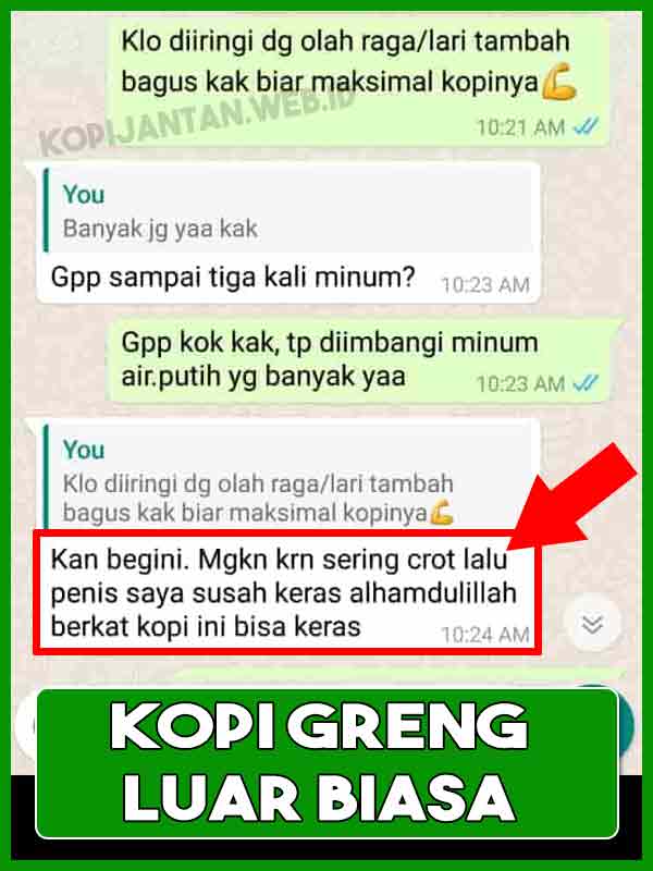Jual Kopi ProlQ Greng Penambah Stamina di Bandung 